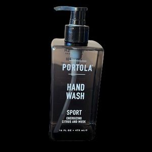 Portola Mens Grooming Sport Hand Wash Soap 16oz